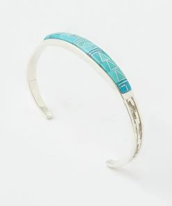 Karen Kane Turquoise Inlay Cuff Bracelet