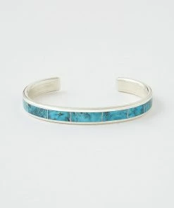 Karen Kane Turquoise Inlay Cuff Bracelet Accessories