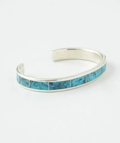 Karen Kane Turquoise Inlay Cuff Bracelet Accessories