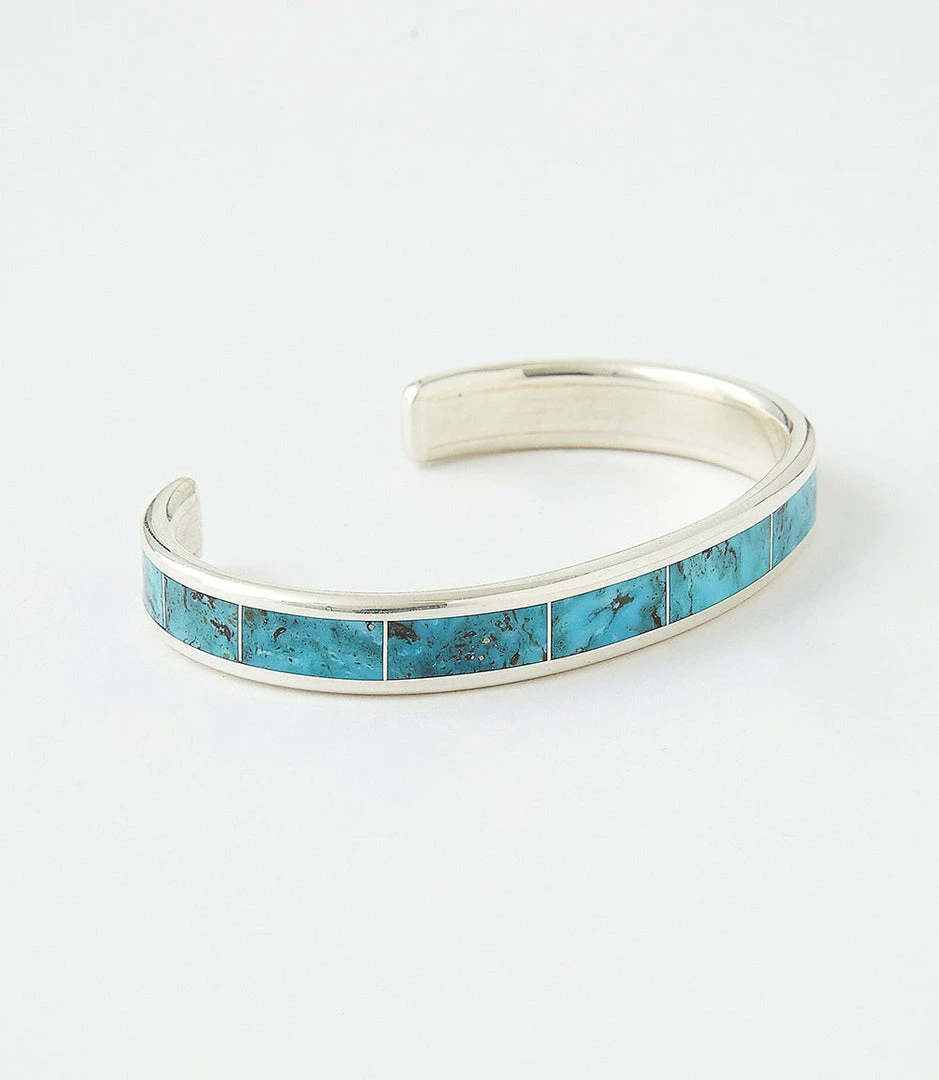 Karen Kane Turquoise Inlay Cuff Bracelet Accessories