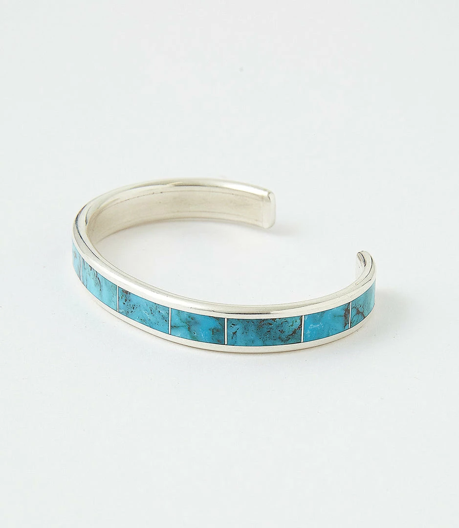 Karen Kane Turquoise Inlay Cuff Bracelet Accessories
