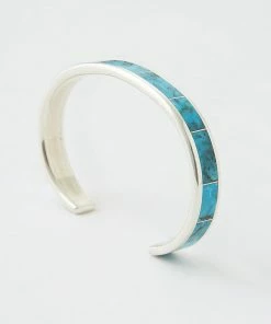Karen Kane Turquoise Inlay Cuff Bracelet Accessories