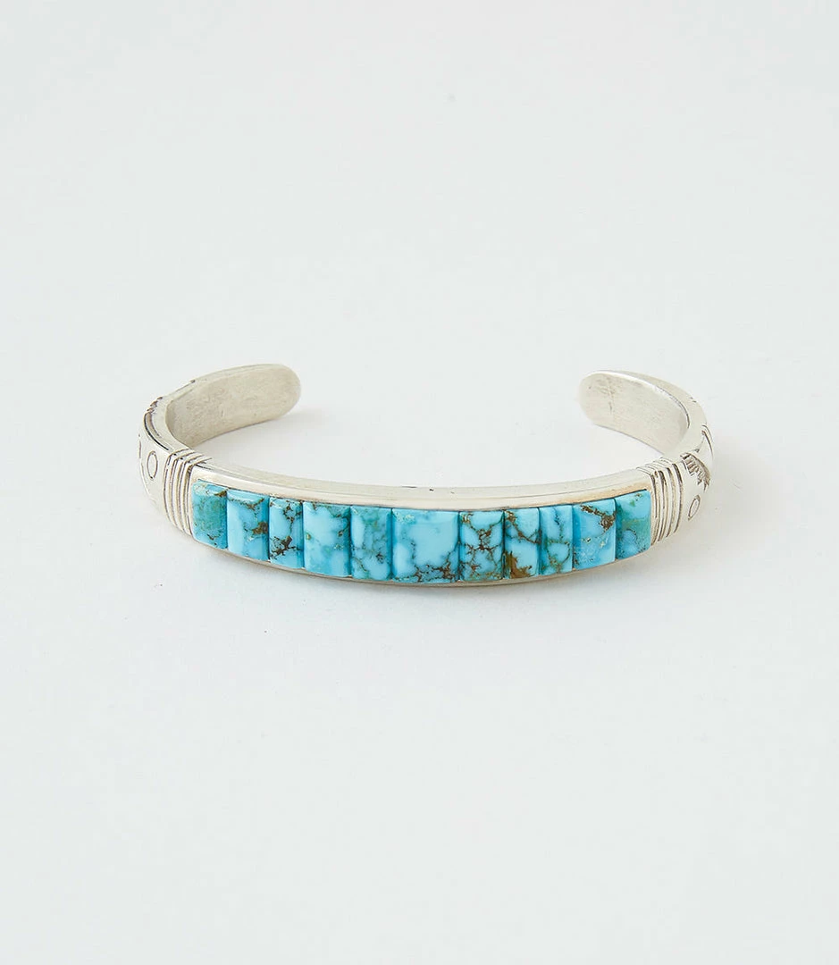 Karen Kane Kingman Turquoise Stone Cuff Bracelet