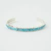 Karen Kane Zuni Turquoise Inlay Cuff Bracelet Accessories