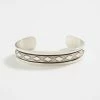 Karen Kane Etched Diamond Cuff Bracelet Accessories