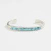 Karen Kane Kingman Turquoise Inlay Cuff Bracelet