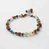 Karen Kane Accessories Beaded Turquoise And Jasper Bracelet