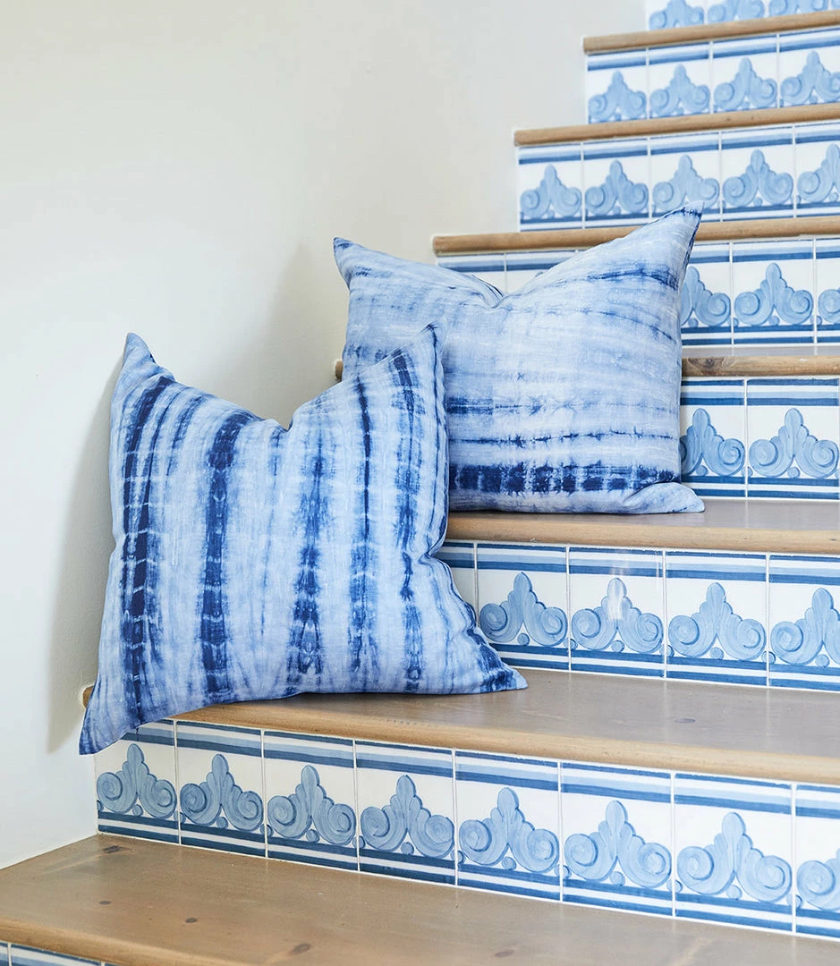 Karen Kane Tie-Dye Linen Pillow