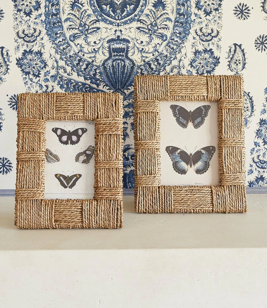 Karen Kane Woven Seagrass Picture Frame