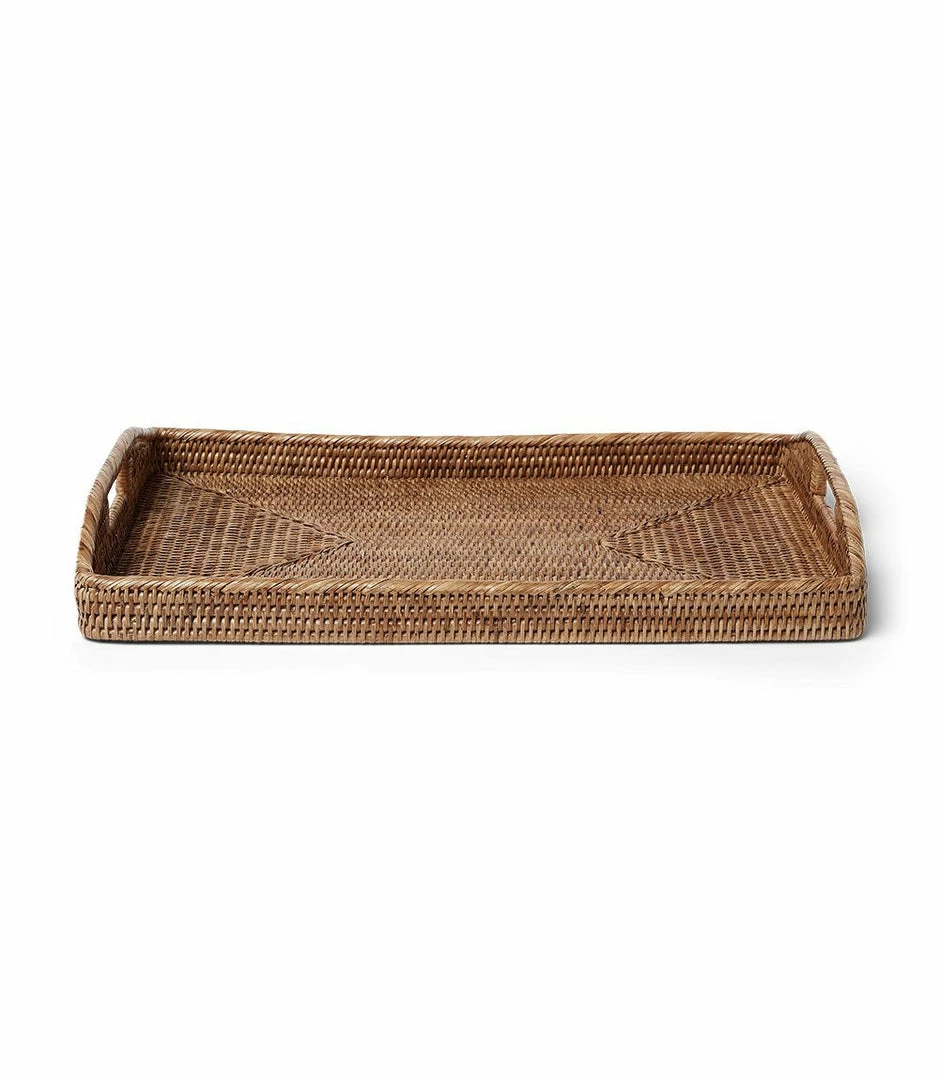 Karen Kane Large Rattan Tray