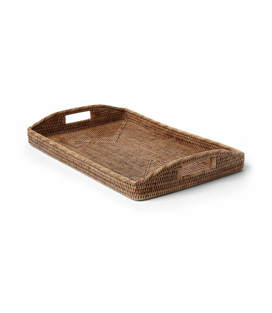 Karen Kane Large Rattan Tray