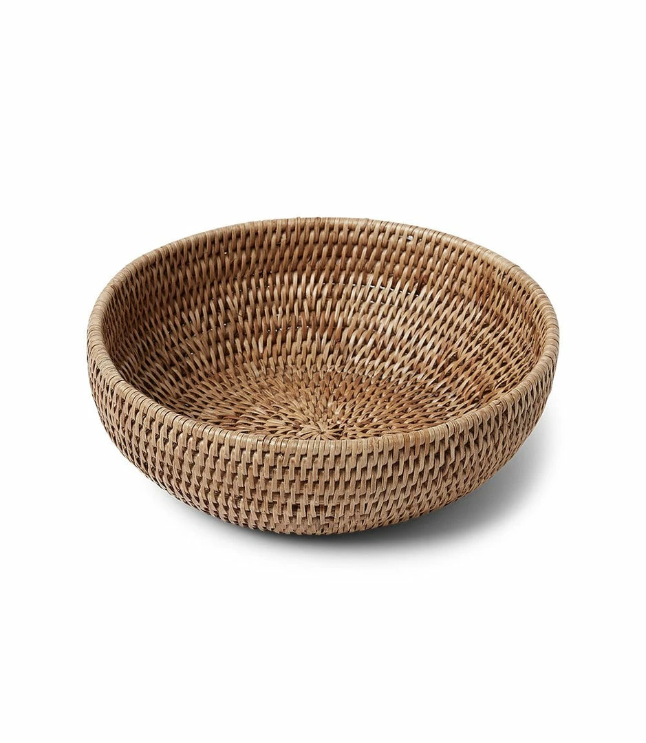Karen Kane Home Rattan Bowl