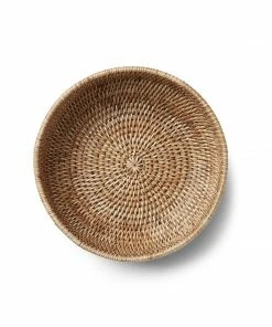 Karen Kane Home Rattan Bowl