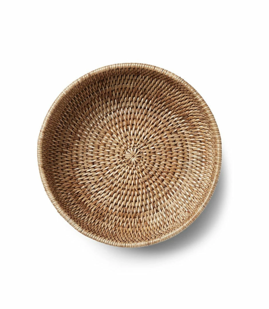 Karen Kane Home Rattan Bowl