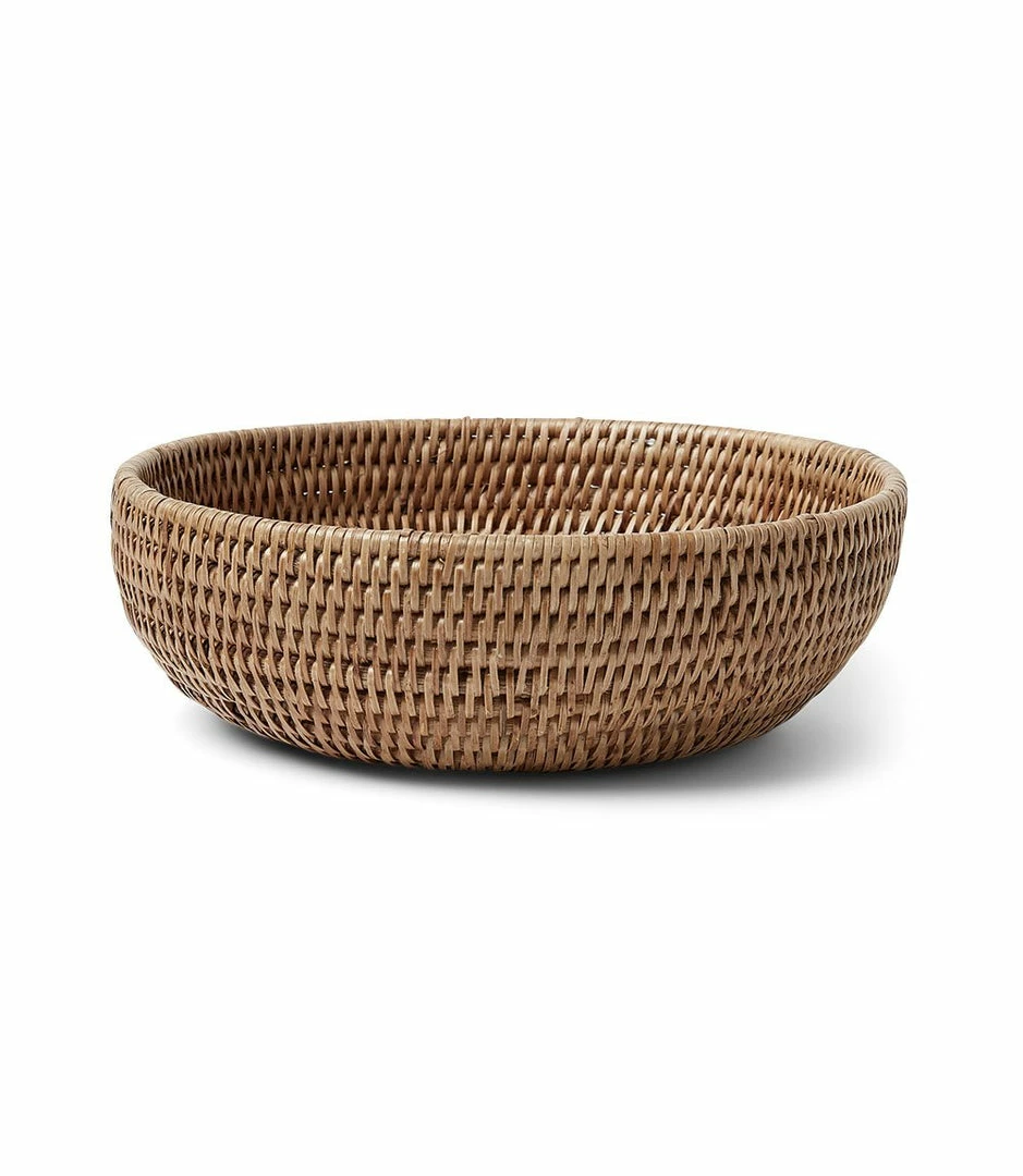 Karen Kane Home Rattan Bowl