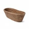 Karen Kane Oval Rattan Basket
