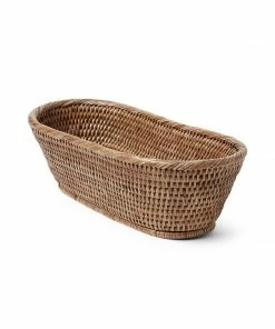 Karen Kane Oval Rattan Basket