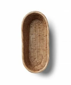 Karen Kane Oval Rattan Basket