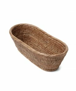 Karen Kane Oval Rattan Basket