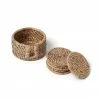 Karen Kane Rattan Coasters, Set Of 6