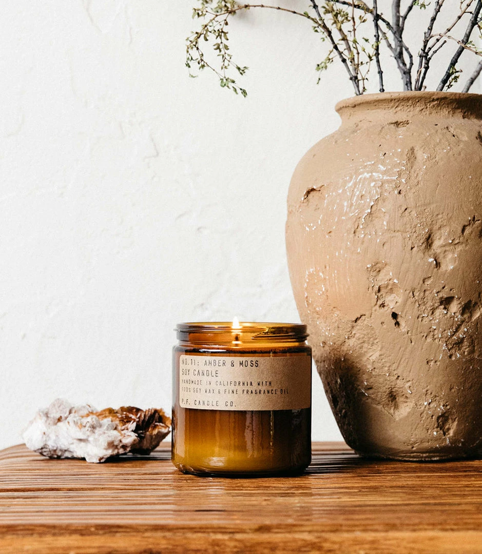 Karen Kane P. F. Candle Co Amber & Moss Candle Home