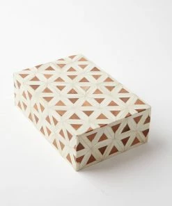 Karen Kane Home Wood Inlay Decorative Box