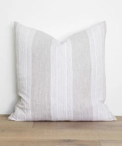 Karen Kane Stripe Linen Pillow