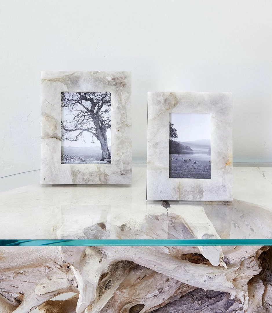 Karen Kane Home White Quartz Picture Frame