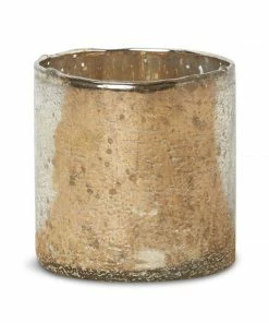 Karen Kane Silver Glass Candleholder/Vase Home