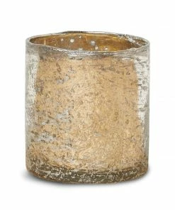 Karen Kane Silver Glass Candleholder/Vase Home