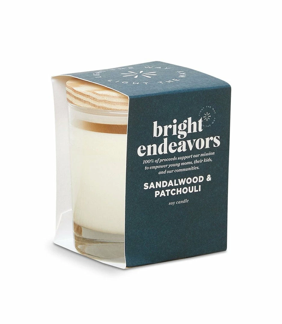 Karen Kane Home Sandalwood Glass Candle