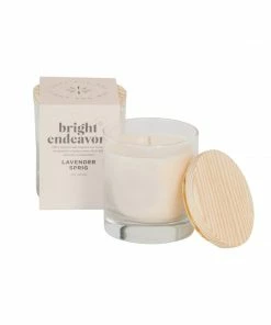 Karen Kane Lavender Glass Candle