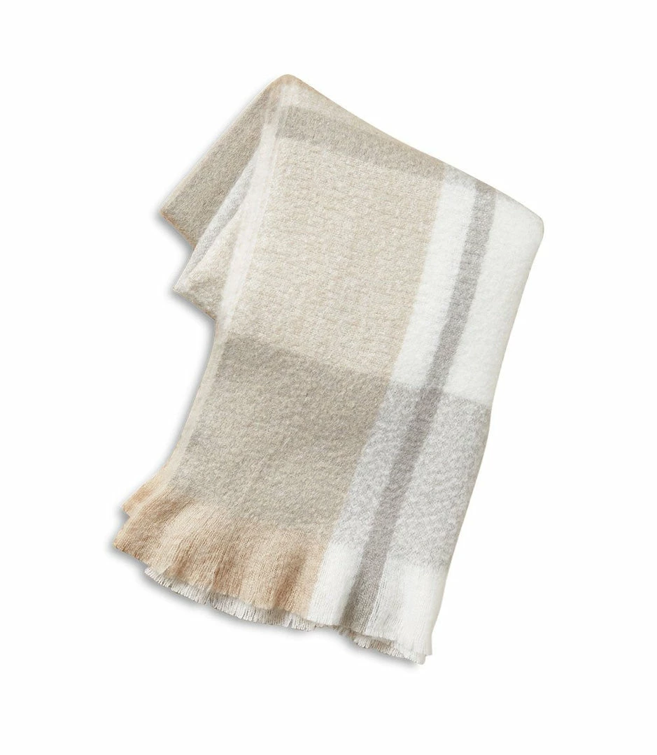 Karen Kane Home Cozy Plaid Throw