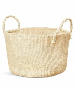 Karen Kane Home Handwoven Sisal Basket