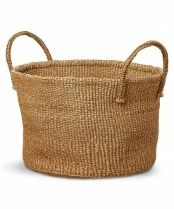 Karen Kane Handwoven Sisal Basket