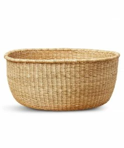 Karen Kane Handwoven Large Floor Basket