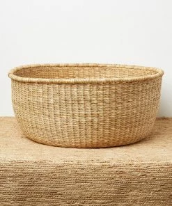 Karen Kane Handwoven Large Floor Basket