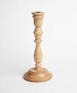 Karen Kane Home Wooden Candlestick