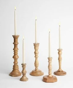 Karen Kane Home Wooden Candlestick