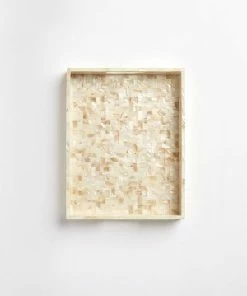 Karen Kane Rectangle Mother Of Pearl Tray Home