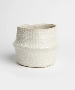 Karen Kane Textured Ceramic Pot Home