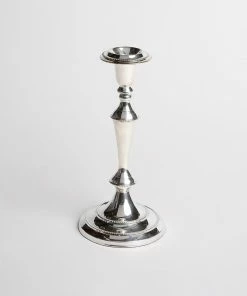 Karen Kane Home Silverplated Candlestick