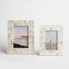 Karen Kane Floral Mother Of Pearl Picture Frame