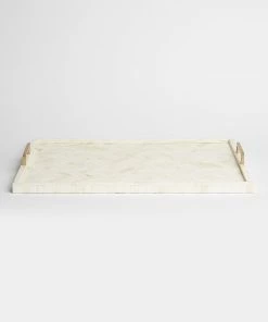 Karen Kane Handcrafted Herringbone Tray