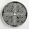 Karen Kane Round Mosaic Bone Tray Home