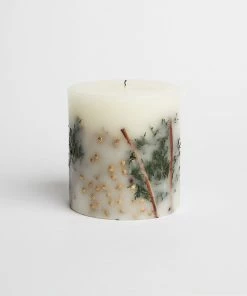 Karen Kane Pressed Botanical Candle, Evergreen Pine