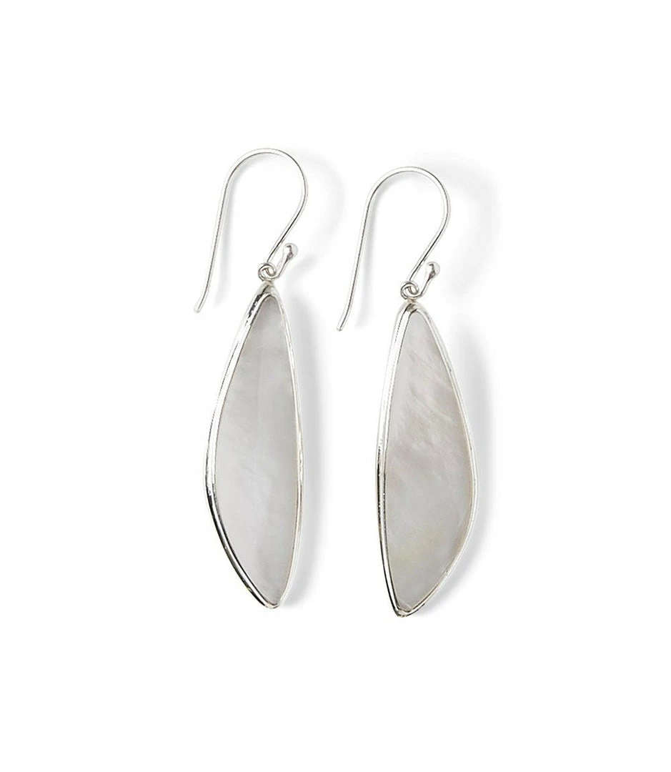 Karen Kane Mother Of Pearl Scalene Drop Earrings