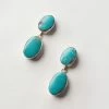 Karen Kane Turquoise Drop Earrings