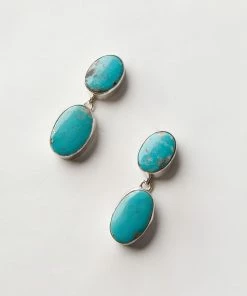 Karen Kane Turquoise Drop Earrings