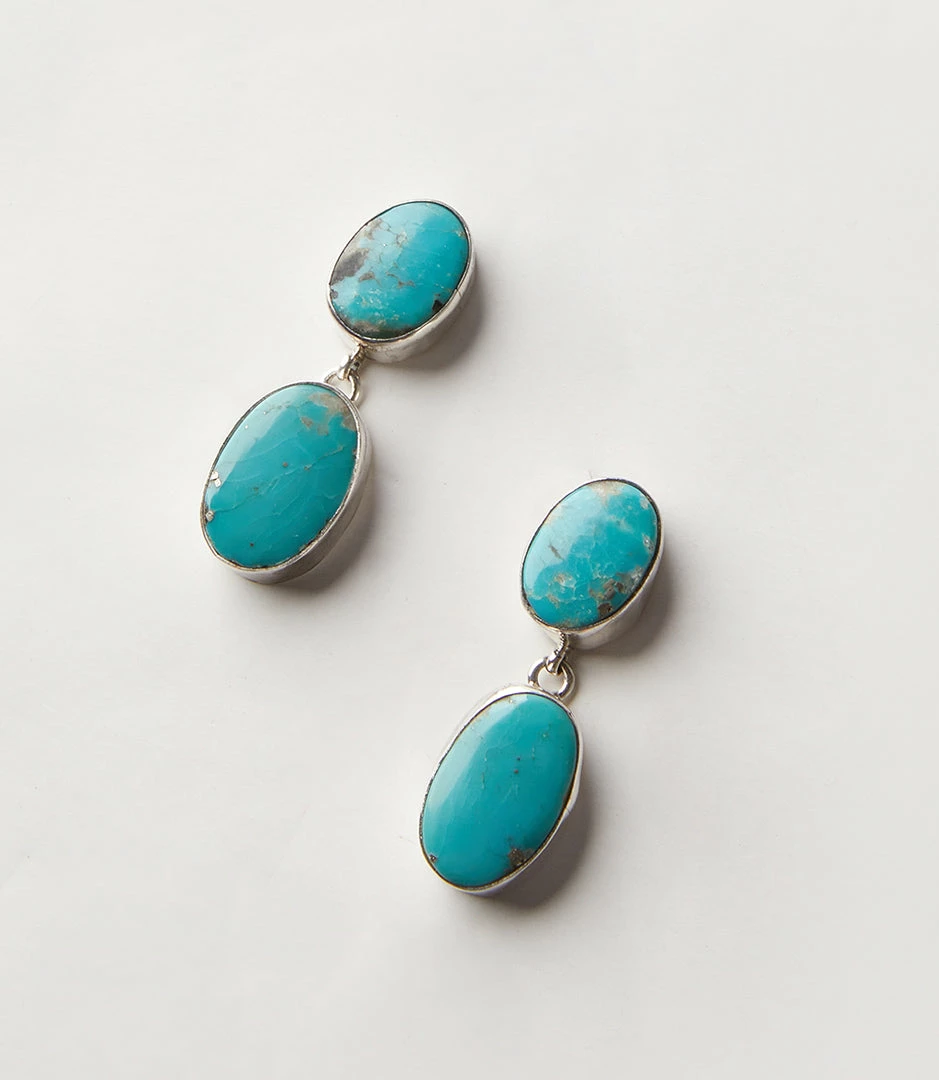 Karen Kane Turquoise Drop Earrings